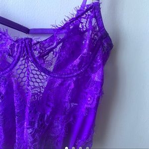 deep people lingerie top never worn!